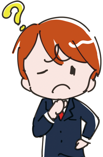 イラスト_ギモン男子